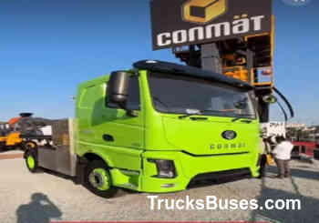 Conmat E4510 Tractor Trailer Images